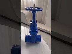 ANSI Rising Stem Soft Seat Groove Gate Valve
