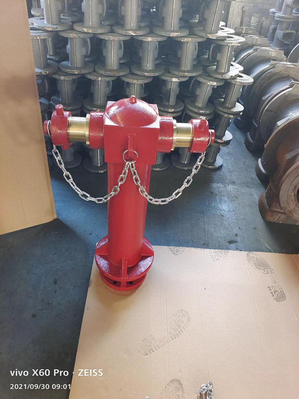 OEM pedestal Pillar Type Fire Hydrant DN100/DN150 PN16 Pressure